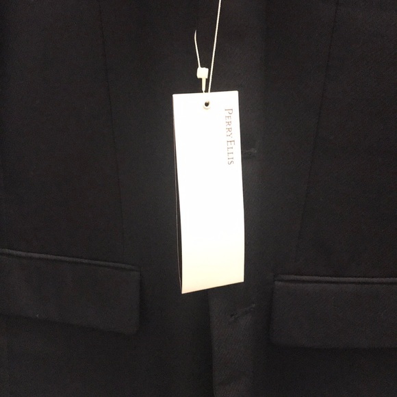 Perry Ellis Men’s Black Suit Jacket 40R NWT - Picture 5 of 6